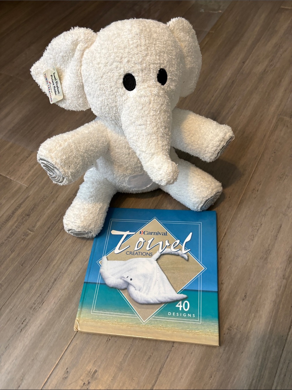 New Carnival Cruise Towel Elephant and Towel Creations book!